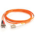 9.8ft (3m) LC-ST 62.5/125 OM1 Duplex Multimode Fiber Optic Cable (TAA Compliant) - Orange