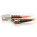 9.8ft 3m SC-ST 62.5/125 OM1 Duplex Multimode PVC Fiber Optic Cable - Orange