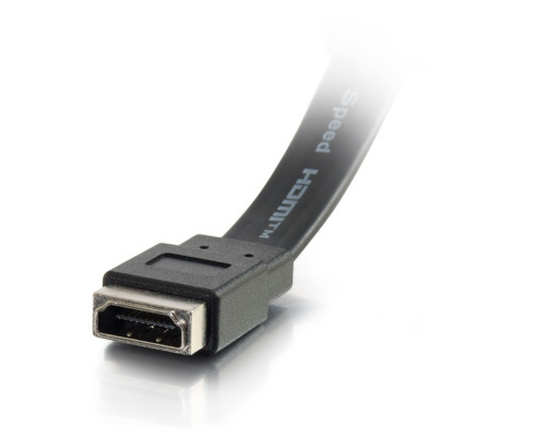 HDMI, VGA, 3.5mm Audio and USB Pass Through Single Gang Wall Plate - White