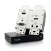 HDMI® HDBaseT + 3.5mm, USB-B to A, and RS232 over Cat Extender Box Transmitter to Box Receiver - 4K 60Hz