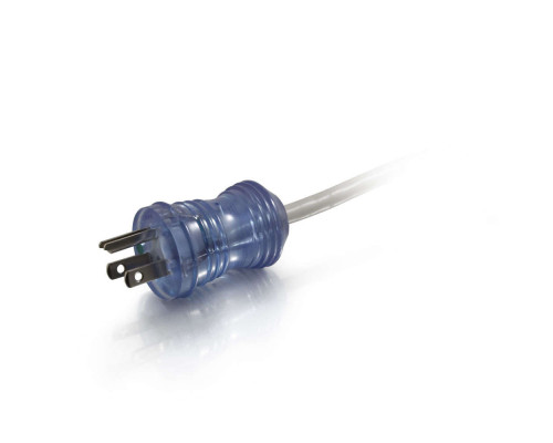 25ft 7.6m 16 AWG Hospital Grade Power Extension Cord NEMA 5-15P to NEMA 5-15R  TAA Compliant - Orange