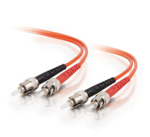 16.4ft 5m LC-SC 62.5/125 OM1 Duplex Multimode PVC Fiber Optic Cable - Orange