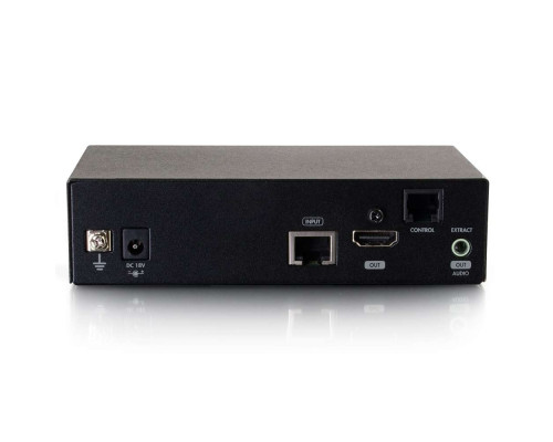 HDMI® HDBaseT + USB-B to A and RS232 Over Cat Extender Single Gang Wall Plate Transmitter to Box Receiver - 4K 60Hz