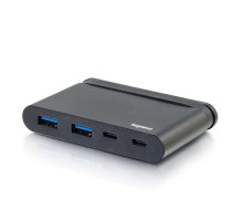 4-Port USB-A Hub with 5V 2A Power Supply