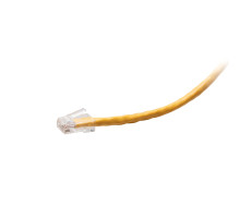 10ft (3m) TAA-Compliant F-Series Cat6 Non-Booted Unshielded (UTP) Network Cable - Yellow