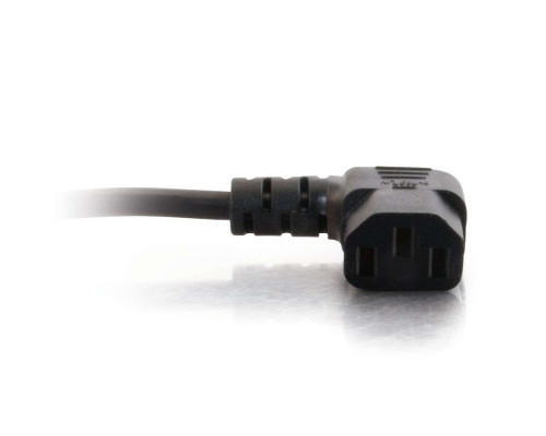 12ft 3.7m 18 AWG Computer Power Extension Cord IEC320C14 to IEC320C13  TAA Compliant