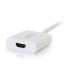 Mini DisplayPort™ to HDMI® Active Adapter Converter 4K 30Hz - White