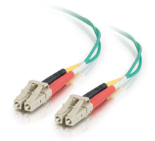 26.2ft 8m ST-ST 62.5/125 OM1 Duplex Multimode Fiber Optic Cable - Plenum CMP-Rated - Orange
