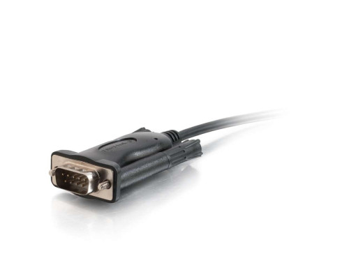 5ft (1.5m) USB to DB9 Male Serial RS232 Adapter Cable