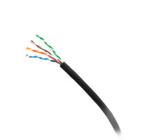 1000ft 304.8m TAA-Compliant Cat6 Bulk Unshielded UTP Ethernet Network Cable with Solid Conductors-Riser CMR-Rated - Purple