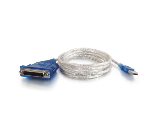 DB9 Male to DB25 Male Serial RS232 Adapter