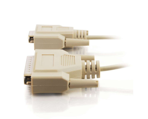 6ft 1.8m DB37 M/F Serial RS232 Extension Cable