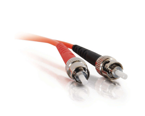 16.4ft 5m LC-SC 62.5/125 OM1 Duplex Multimode PVC Fiber Optic Cable - Orange