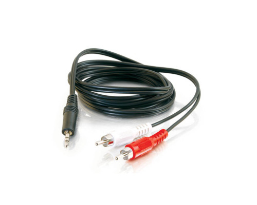 3.5mm Stereo Male to 6.3mm 1/4in Stereo Female Adapter TAA Compliant
