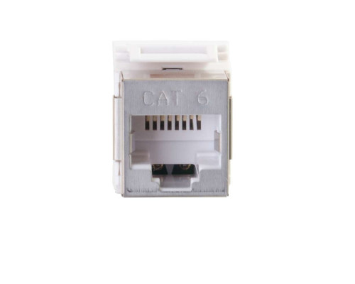 Cat6 RJ45 UTP Keystone Jack - Ivory