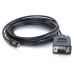 1.5ft 0.46m Panel-Mount USB 2.0 A Male to A Female Cable