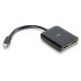 10ft 3m DisplayPort™ Male to Single Link DVI-D Male Adapter Cable - Black