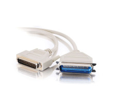 15ft 4.6m DB25 F/F Serial RS232 Extension Cable