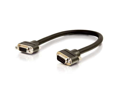 1ft (0.3m) Select VGA Video Extension Cable M/F - In-Wall CMG-Rated