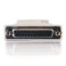 DB9 Female to DB25 Female Serial RS232 Null Modem Adapter