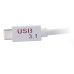 USB-C® to VGA Video Adapter Converter - White