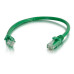 0.5ft (0.15m) Cat5e Snagless Unshielded (UTP) Ethernet Network Patch Cable - Green