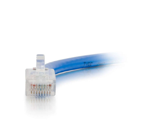 1ft (0.3m) Cat6 Non-Booted Unshielded (UTP) Ethernet Network Patch Cable - Blue