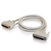 3ft (0.9m) DB25 M/M Serial RS232 Cable