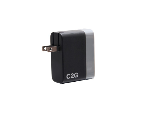 2-Port USB-C + USB-A Wall Charger, 5.4A Max Output