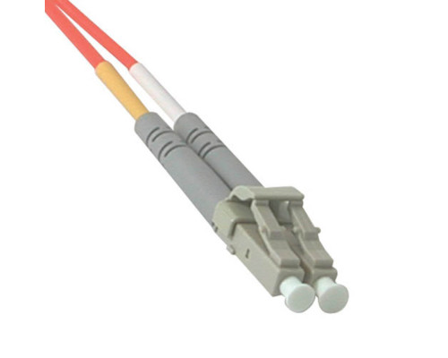 65.6ft (20m) LC-ST 62.5/125 OM1 Duplex Multimode PVC Fiber Optic Cable - Orange