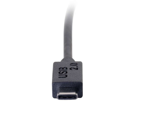 10ft (3m) USB 2.0 USB-C to USB Micro-B Cable M/M - Black