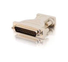 RJ45 to DB9 Female Serial RS232 Modular Adapter - Black