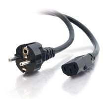 5ft 1.5m 16 AWG Universal Power Cord NEMA 5-15P to IEC320C13  TAA Compliant