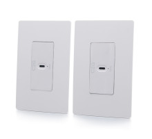 Superbooster® 1-Port USB 2.0 Over Cat6 Wall Plate to Box Extender - up to 150ft