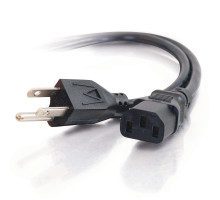 6ft (1.8m) 14 AWG Premium Universal Power Cord (NEMA 5-15P to IEC320C13) (TAA Compliant)