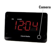 Clock Radio Hidden 4k Camera w/ Night Vision & DVR