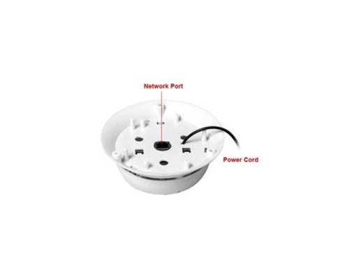 Smoke Detector Hidden 4K Camera Vertical w/ WiFi Internet Remote Live View NO DVR