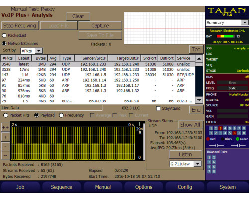 TALAN™ 3.0 Telephone & Line Analyzer