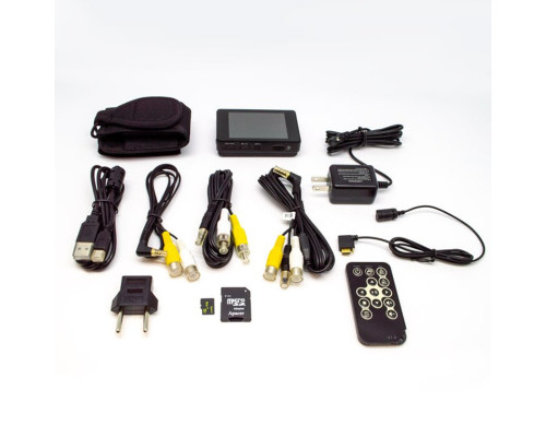 Lawmate PV-500ECO2 Analog Button Hidden Camera Kit + Handheld DVR w/ RCA Connections