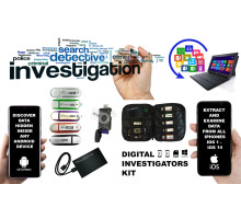 Complete Digital Forensic Data Recovery Investigators Kit