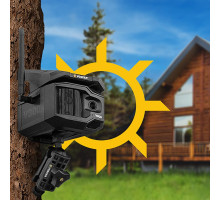 VOSKER V300 – Live View Solar Powered 4G-LTE Cellular Outdoor Security Camera + GPS Tracker
