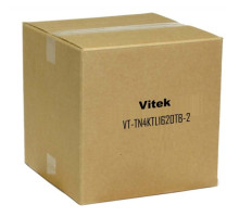 Vitek VT-TN4KTL1620TB-2 16 Channel Transcendent IP PoE NVR 20TB with 12 x 4MP Bullet Cameras, 2.8mm Lenses