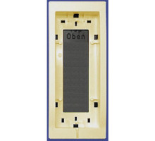 Alpha UM1004IV Flush Handset Adapter Kit - Ivory