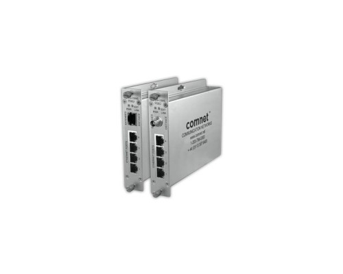 Comnet CLFE4+1SMSU 4 Port 10/100 Mbps Ethernet Self-Managed Switch