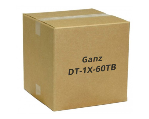 Ganz DT-1X-60TB 40 Channels Network Video Recorder, 60TB