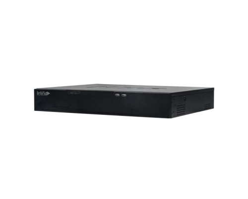 InVid SN1A-32X16TF-10TB 32 Channel NVR with 16 Plug & Play Ports, Facial Recognition, 10TB