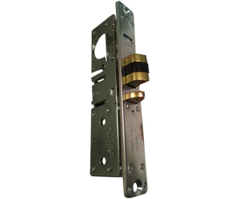 Adams Rite 4511-25-102-313 Standard Deadlatch with Radius Faceplate in Dark Bronze Anodized