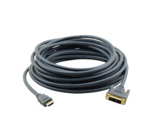 Kramer C-HM-DM-0.5 HDMI Male to DVI Male Cable, 0.5 Feet