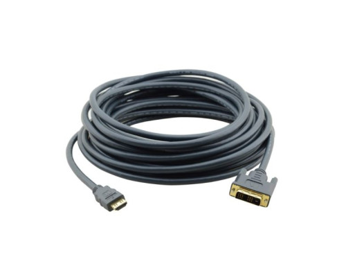 Kramer C-HM-DM-0.5 HDMI Male to DVI Male Cable, 0.5 Feet