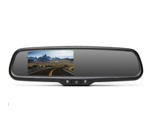 RVS Systems RVS-718519-03 420 TVL Toyota Tundra Mirror Monitor with Compass and Temperature, Tailgate Camera, 33ft Cable